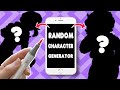 ✏️RANDOM CHARACTER GENERATOR TELLS ME WHAT TO DRAW✏️