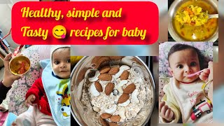 Baby Food Recipes | Healthy and tasty yet simple | For 6 months+
