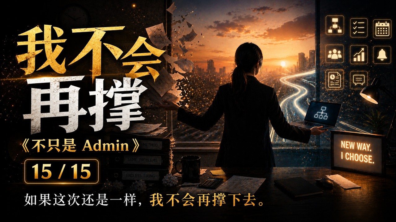 15. 我不会再撑 (I Won't Hold On) [不只是 Admin]