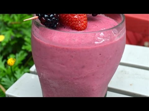 Raspberry Blackberry Smoothie