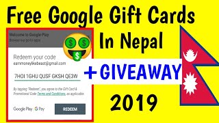 [Updated] How To Get Google Play Gift Card Free ( 2019 ) In Nepal - Free Google Play Gift Card Codes screenshot 5