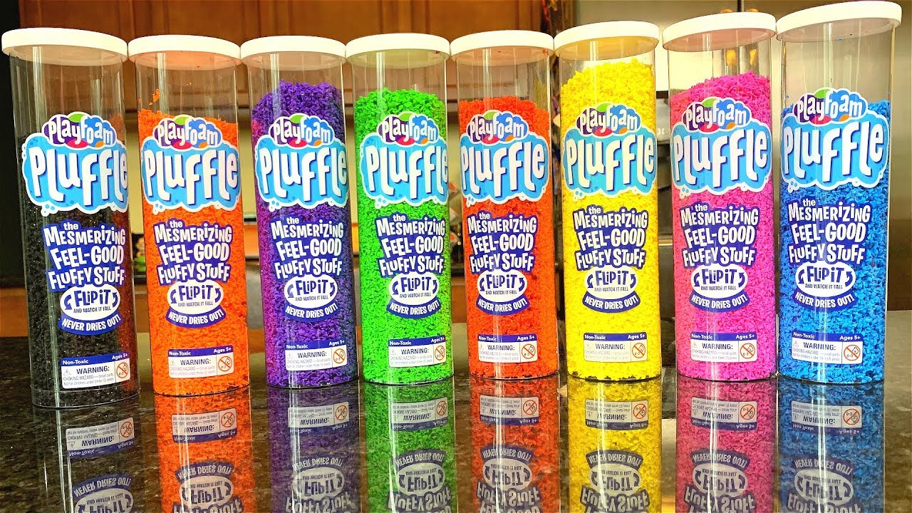 Playfoam Pluffle™- Mesmerizing,Mixable, Super Satisfying Fluffy