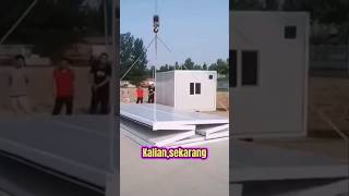 Rumah ini bisa di lipat loh 😱😱‼️ #shortvideo