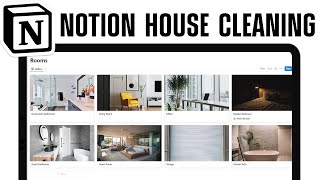How to Build a Notion House Cleaning Template