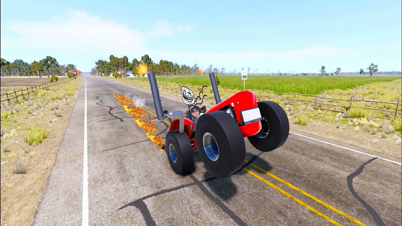 CRAZY TRACTOR STUNTS GONE WRONG 😱 Can You Believe What Happens ...
