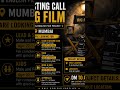 Casting Call For Big Film | Mumbai Audition 2026Looking For: ✨ Male &amp; Female Lead (22–28 yrs)