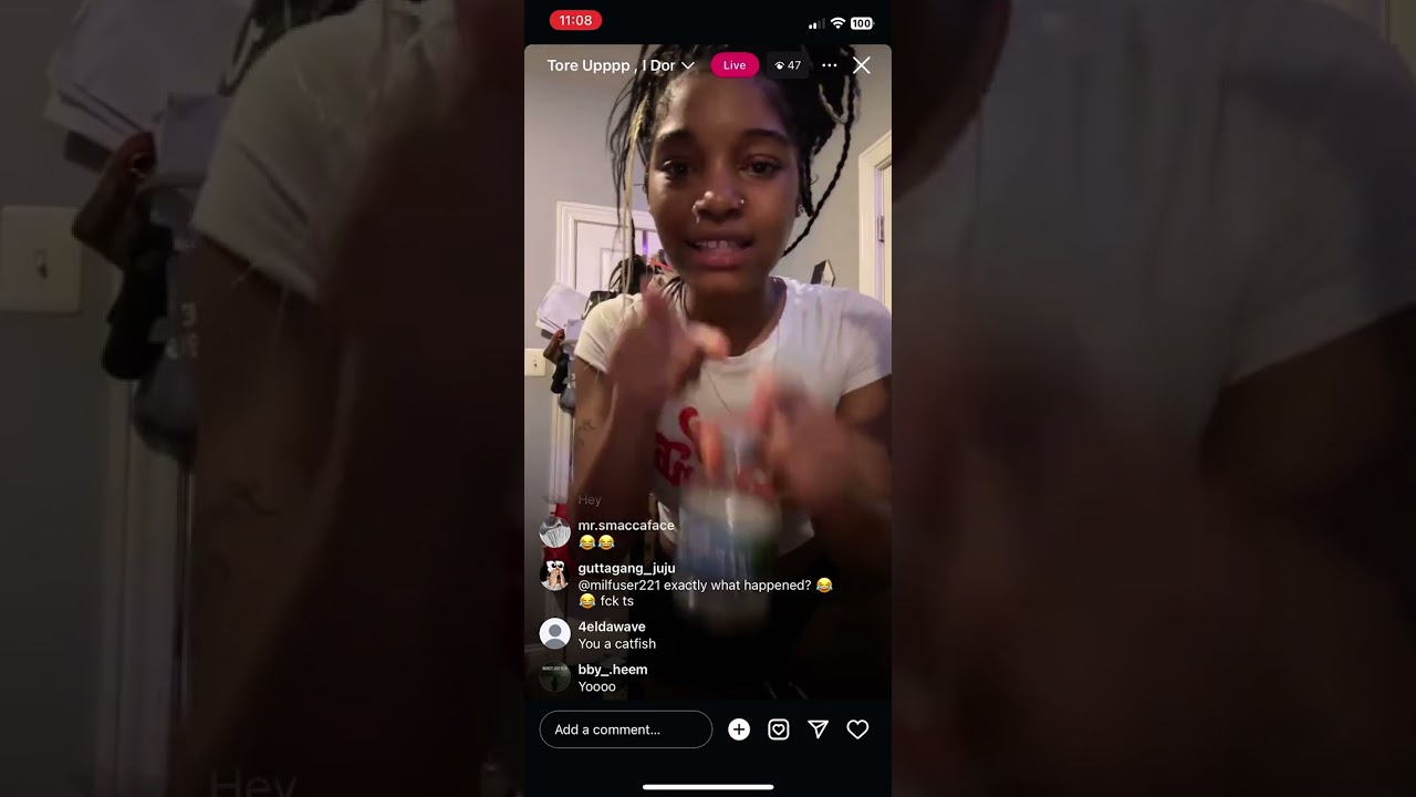 Thot on instagram live 
