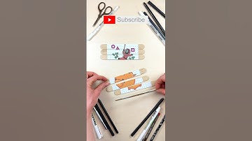 Try to Solve Paper Craft Impossible Puzzle with Funny Pink Soldier by Squid Game #squidgame #puzzle