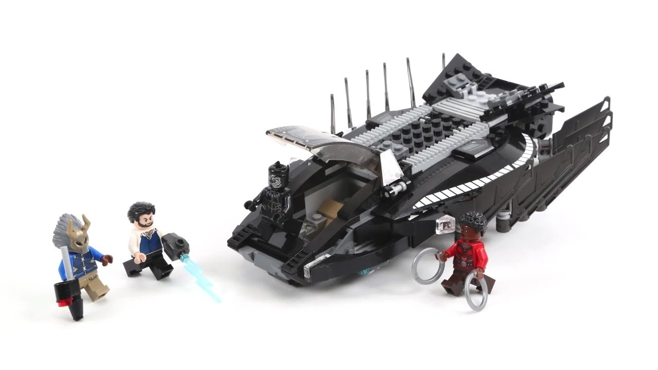 Lego Super Heroes Black Panther 76100 Royal Talon Fighter Attack ...
