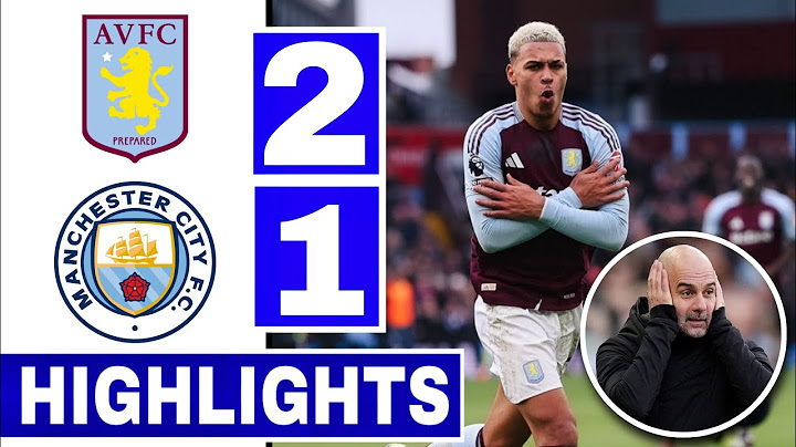HIGHLIGHTS | Aston Villa vs Manchester City (2-1) All GOALS & HIGHLIGHTS | Duran & Rongers Goals!