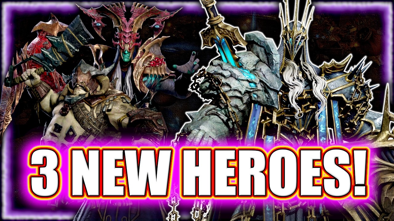 Knight Arlott, Xasny and Thunkles Are Coming! - Full Kit Breakdowns! - Watcher of Realms