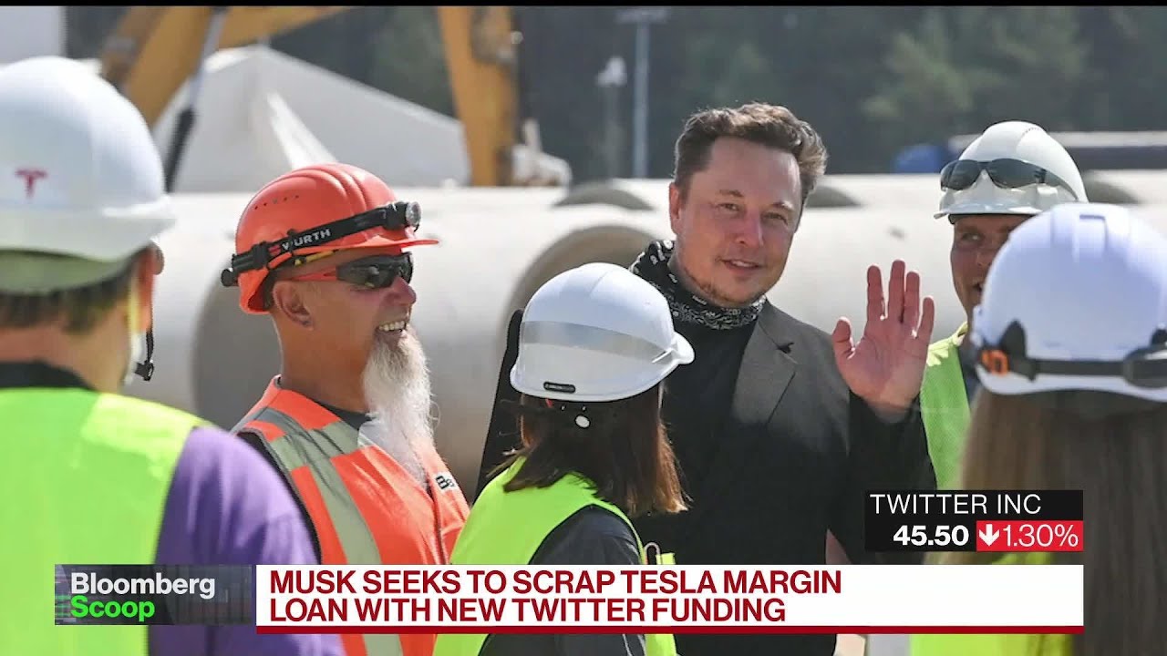 Musk Wants to Drop Tesla Margin Loan to Buy Twitter Musk Wants to Drop Tesla Margin Loan to Buy Twitter