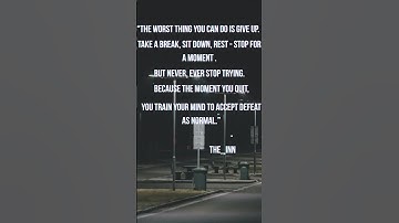 Never Quit — Even When You’re Tired #quotes #theinnerset #motivation #dothingsyoudontwanttodo