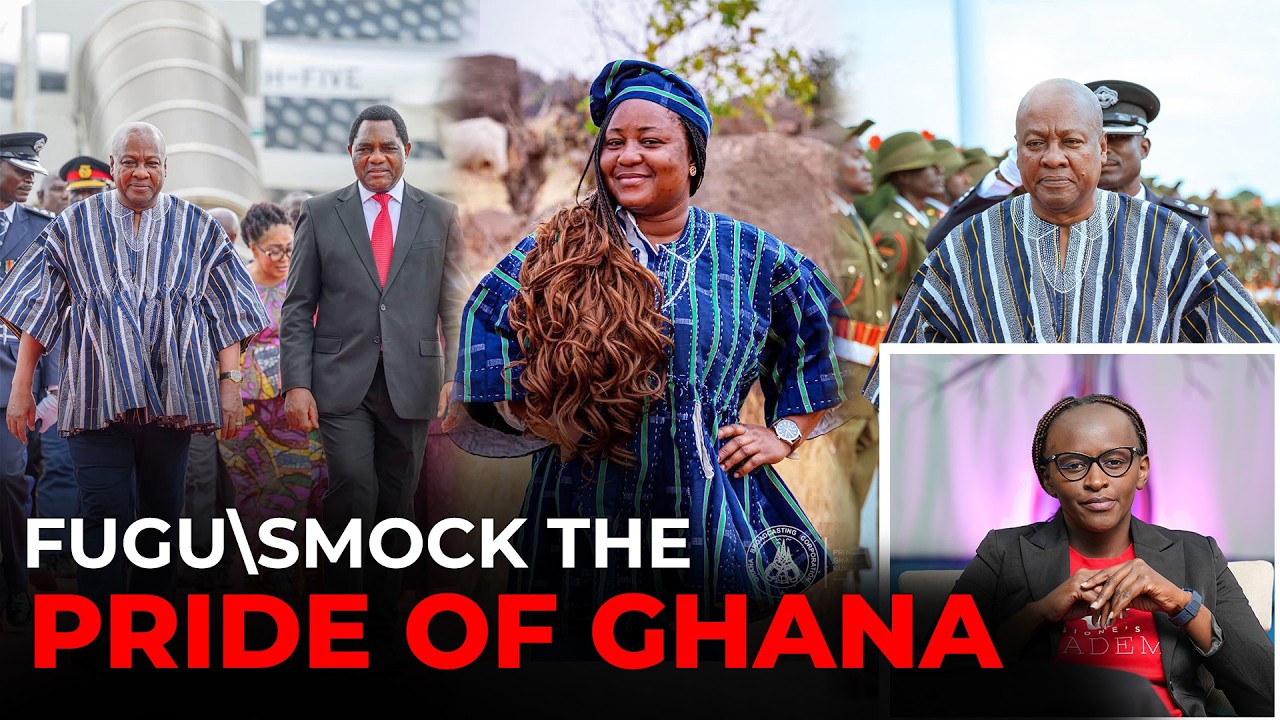 GHANA’S FUGU SMOCK ATTIRE EXPLAINED| FUGU WEDNESDAY IN GHANA AGAINST ZAMBIA MOCKERY