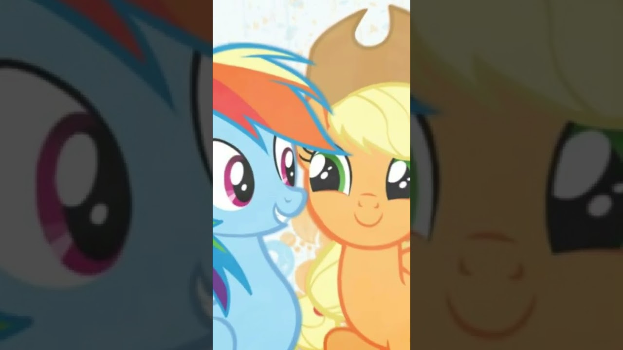 Apple Jack And Rainbow Dash