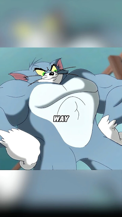 Fitness trainer Jerry helps Tom lose weight #anime #cartoon