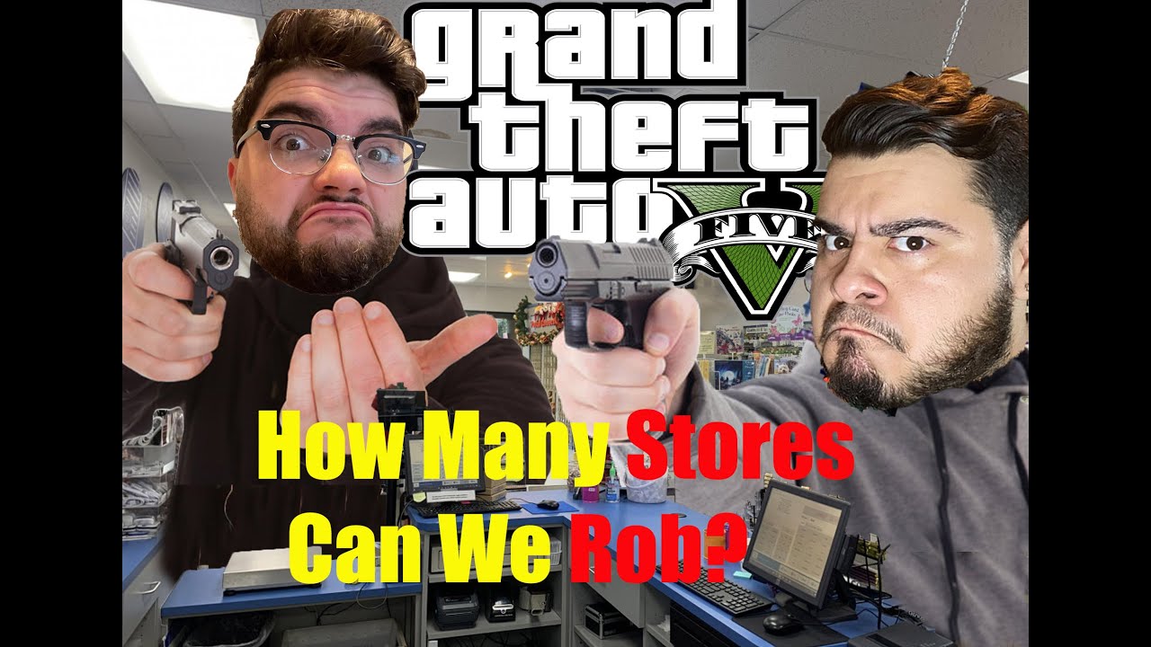 CAN WE ROB EVERY STORE IN LOS SANTOS? GTA 5 W/Pico - YouTube