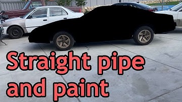 Straight Piping the Third Gen Firebird (Paint Job too)