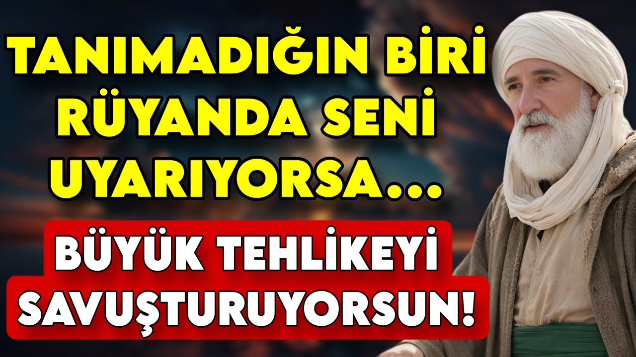 Tanımadığın Biri Seni Rüyanda Uyarıyorsa… Gelecekteki Büyük Bir Tehlikeyi Savuşturuyorsun! 