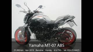Yamaha Mt-07 Abs