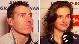 BIATHLON GRAND-BORNAND 2022 - Les confidences de Quentin Fillon Maillot & Julia Simon