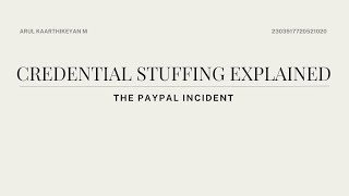 Famous Credential Stuffing Explained: What Really Happened in the PayPal Data Breach Wealth