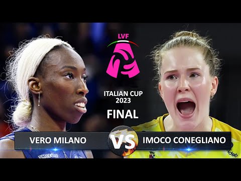 Italian Volleyball Super Cup 2023 | Imoco Conegliano vs Vero Milano