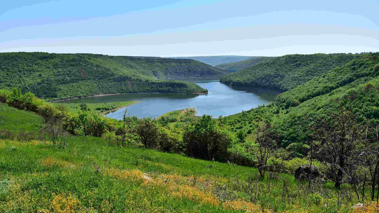 Каньон реки Днестр.