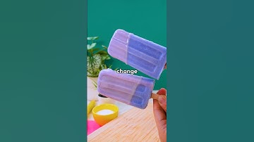 These POPSICLES ACTUALLY CHANGE COLOR?!