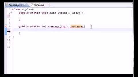 Java Programming Tutorial 35  Variable Length Arguments