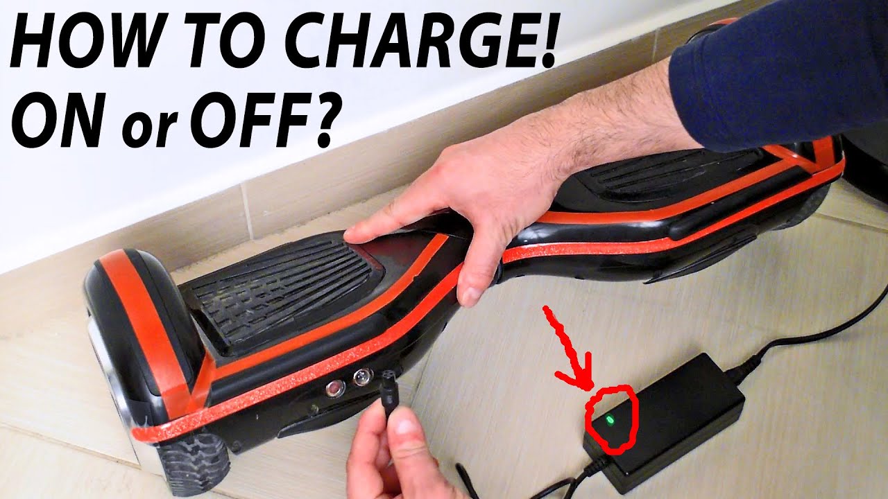 Hoverboard How To Charge - On Or Off?