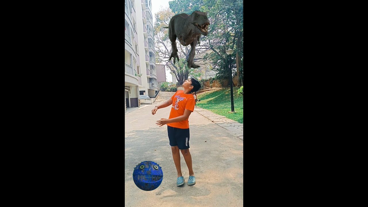 Pacman vs Snake, dinosour, Alien dance - magic video