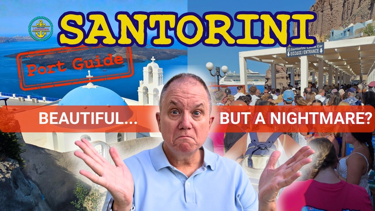 Think Santorini Is Easy From A Cruise Ship? Think Again- | Santorini Cruise Port Guide 2026 🇬🇷