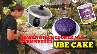 Ube Cake | Rice Cooker | No Oven Needed