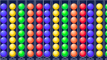 Ball Sort color Puzzle Game ||  1011-1020 #ballsort #ballsortpuzzle #ballgame