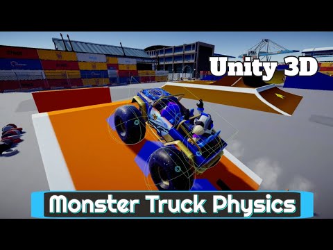 Ash Monster Truck Physics | Debug Test | Unity 3D