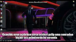 GTA 5 SES SORUNUNUN ÇÖZÜMÜ