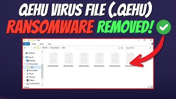 QEHU Virus File (.Qehu) Ransomware Removal