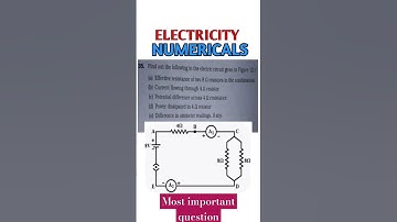 Find out the following in the electric circuit given in figure:-  (a) Effective resistance of two 8.