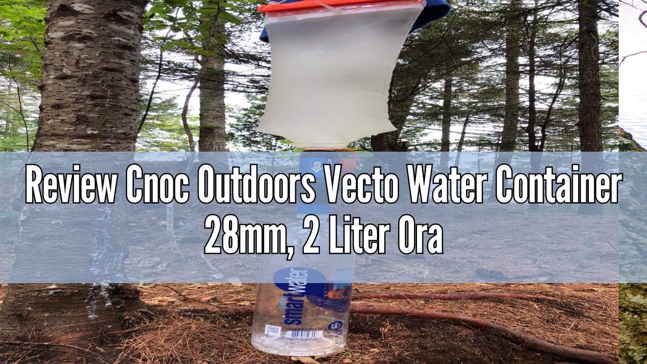 Review Cnoc Outdoors Vecto Water Container 28mm, 2 Liter Orange
