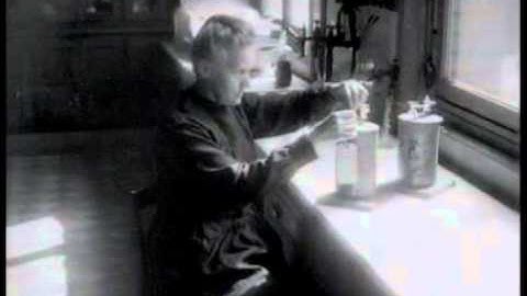 Marie Curie In Her Laboratory In Paris, 1923 (No Sound)