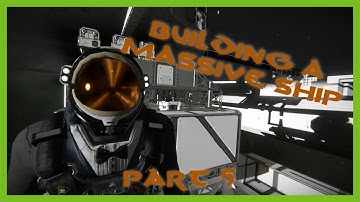 Massive Ship Build Part 5! Observation Deck Continued #spaceengineers #letsplay