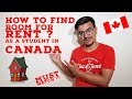 HOW TO FIND  ACCOMMODATION IN CANADA AS A STUDENT