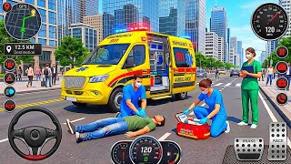 Ambulance City Rescue Simulator 3D Game 911 US Emergency Ambulance - Pro Version For Android screenshot 1