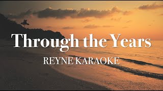 Through the Years - Kenny Rogers (REYNE KARAOKE)