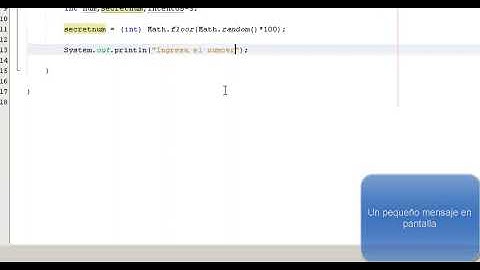 Adivina el numero Java
