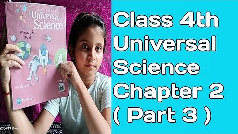 Class 4th Universal Science chapter 2 ( Part 3) //The food factory of plants