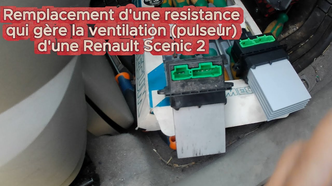 Réparation d'un ventilateur qui ne tournait plus (pulseur) sur une — free download