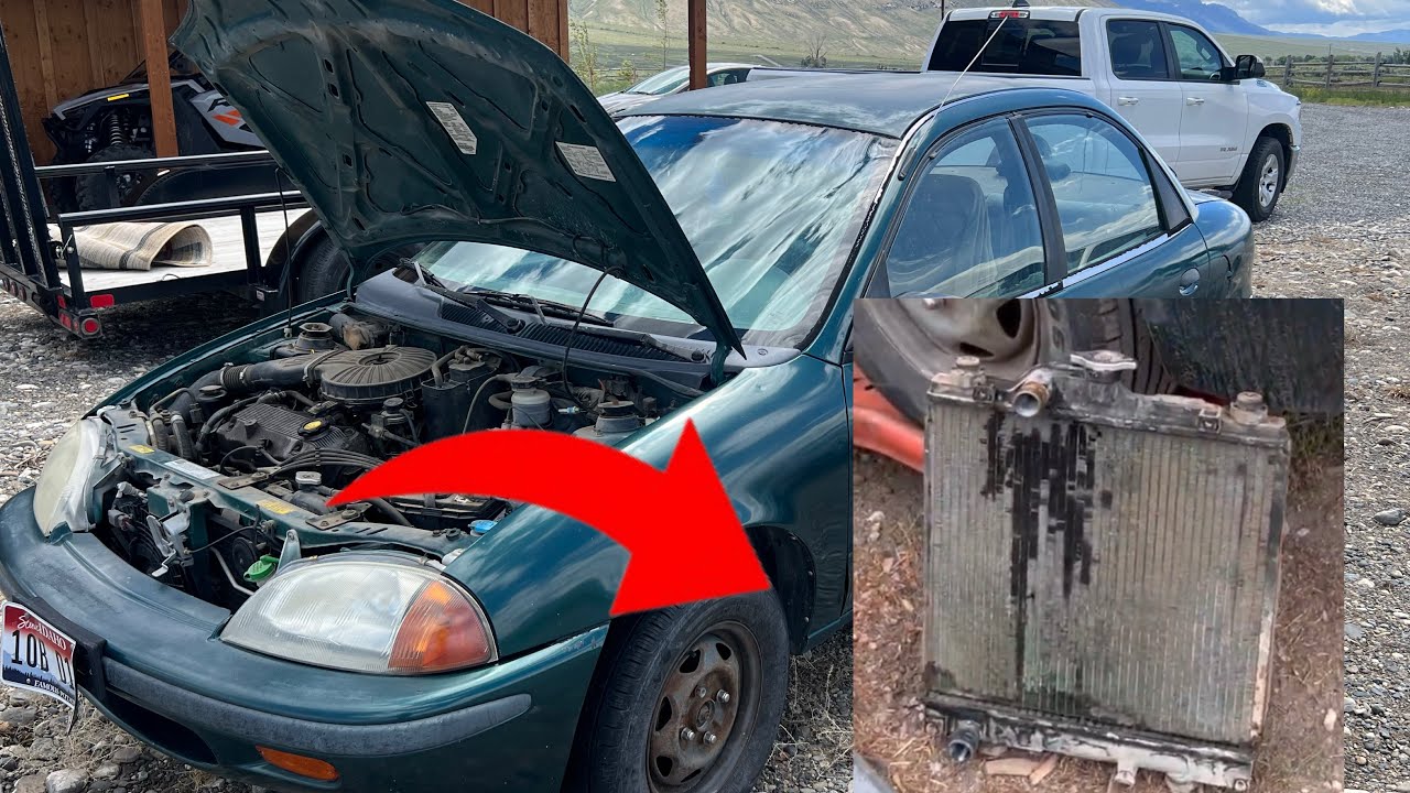 How to remove and replace radiator in a 1997 Geo metro 4 cylinder. Will ...