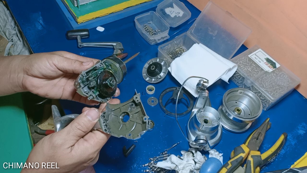 How to repair Reel How To Fix A Broken Reel, ,Shimano reel ,fishing